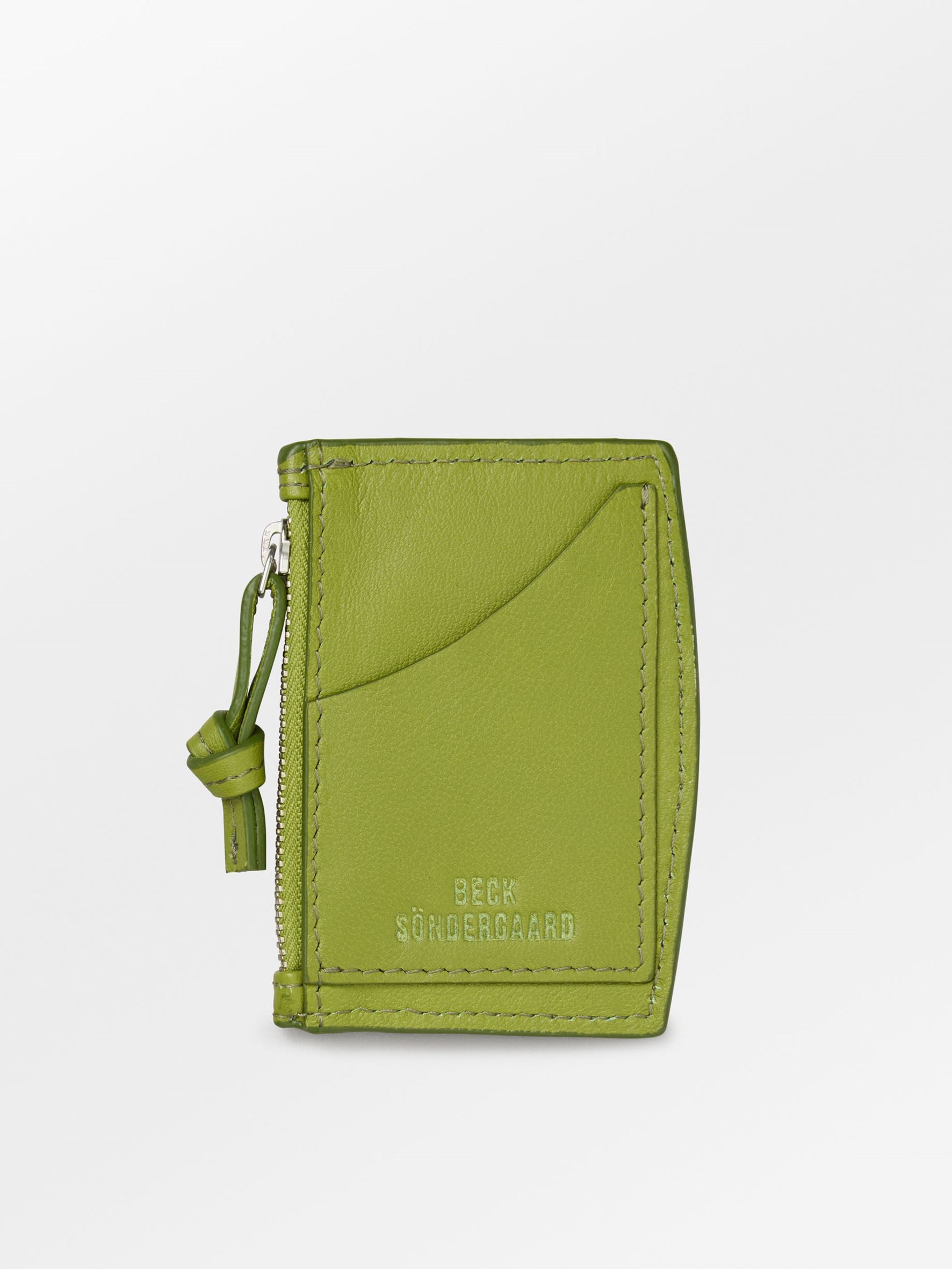 Nappa Zip Card Holder OneSize - Becksöndergaard