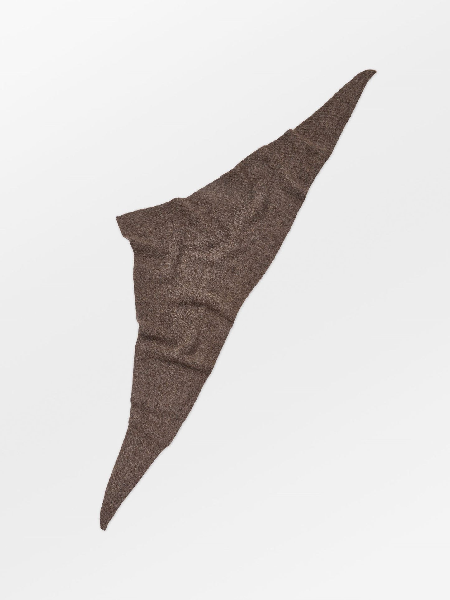 Becksöndergaard, Alpaca-Wool Triangle Scarf - Hot Fudge Brown, winter accessories, winter accessories