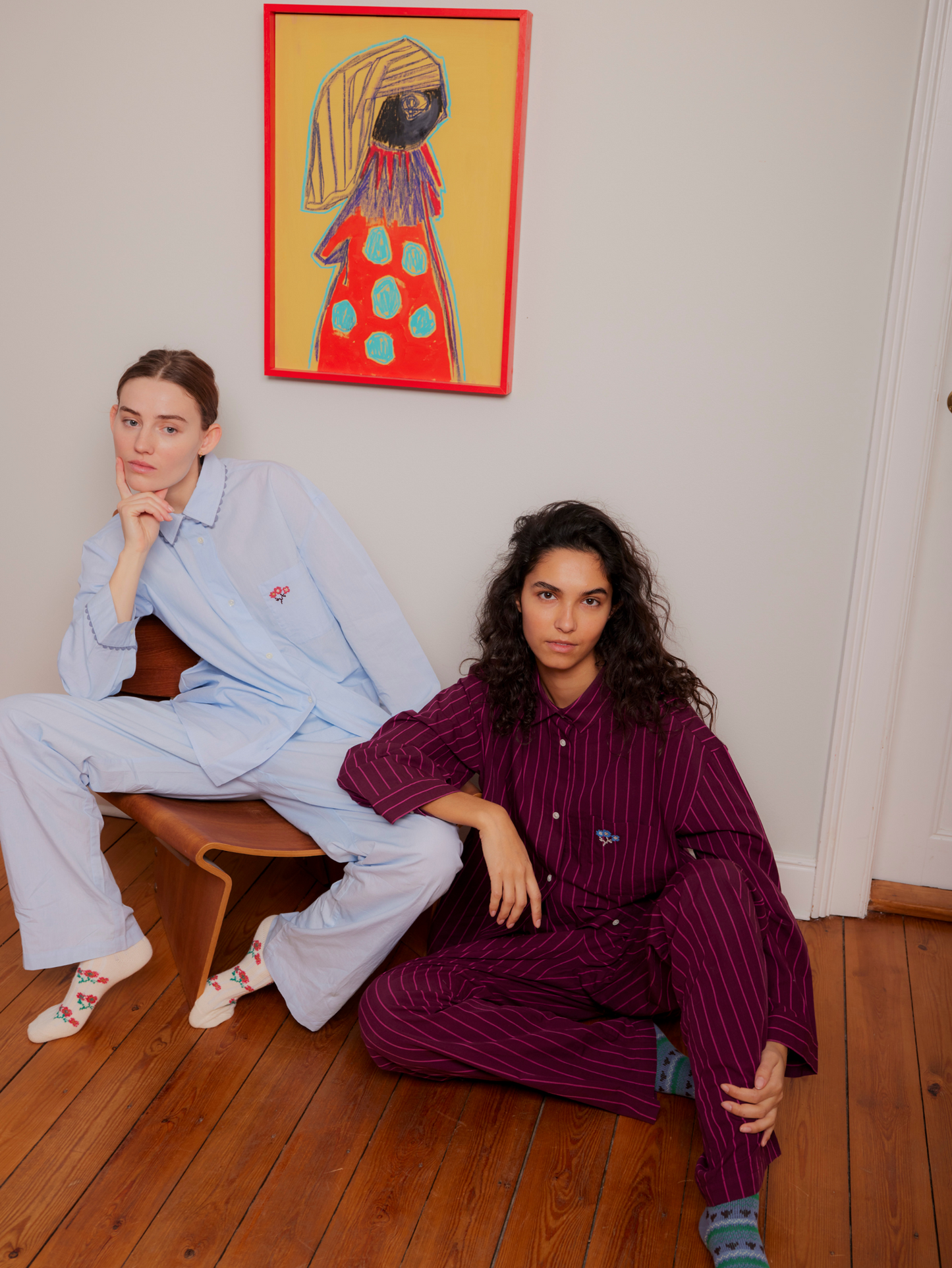 Scallop Flotile Pyjamas Shirt Clothing - Becksöndergaard