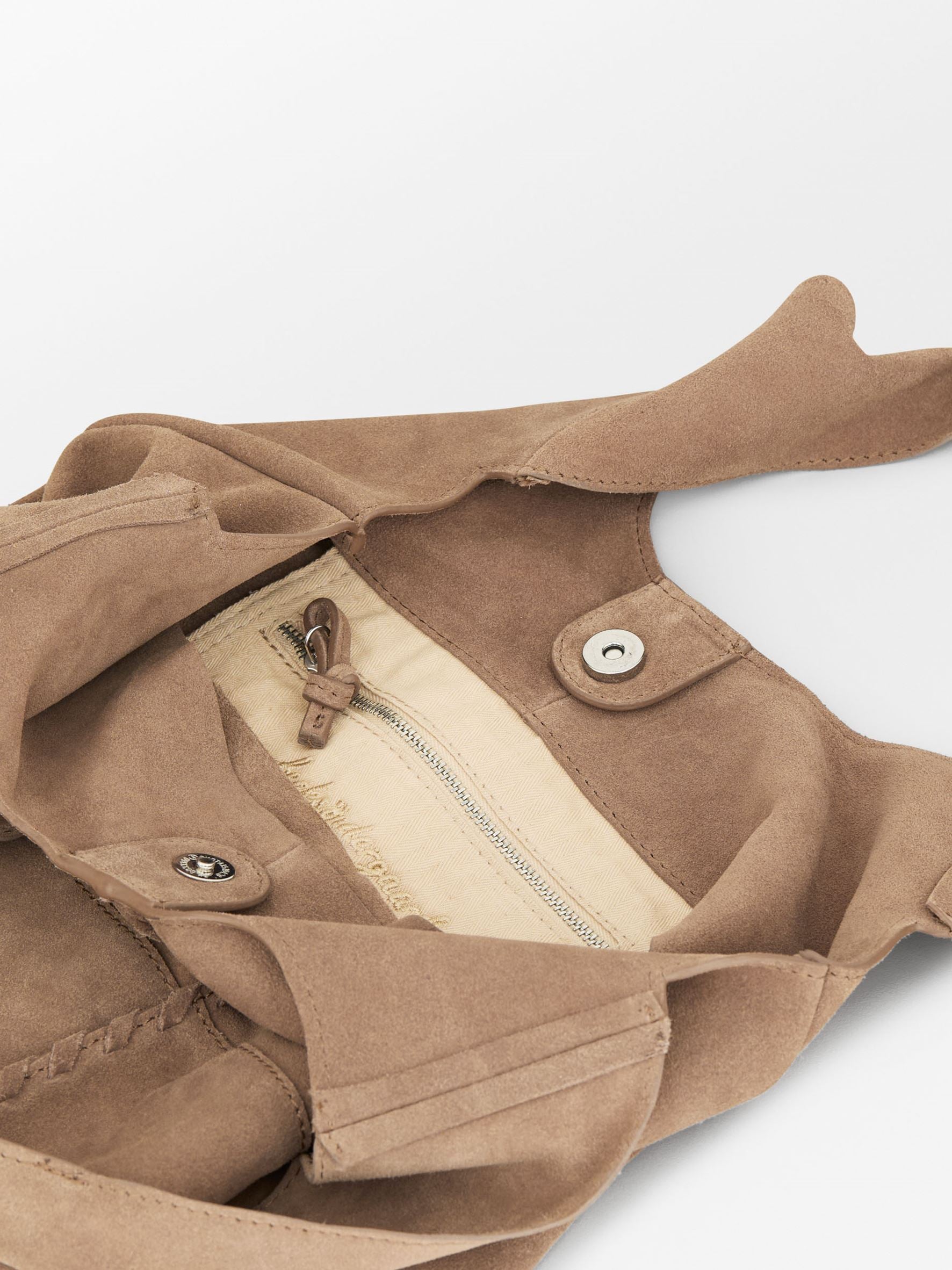 Becksöndergaard, Suede Demi Bag - Brown, onesize