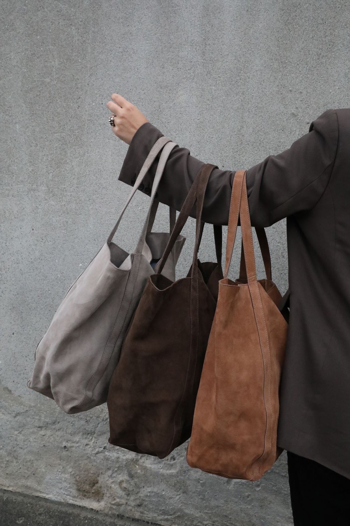 Suede Eden Bag OneSize - Becksöndergaard