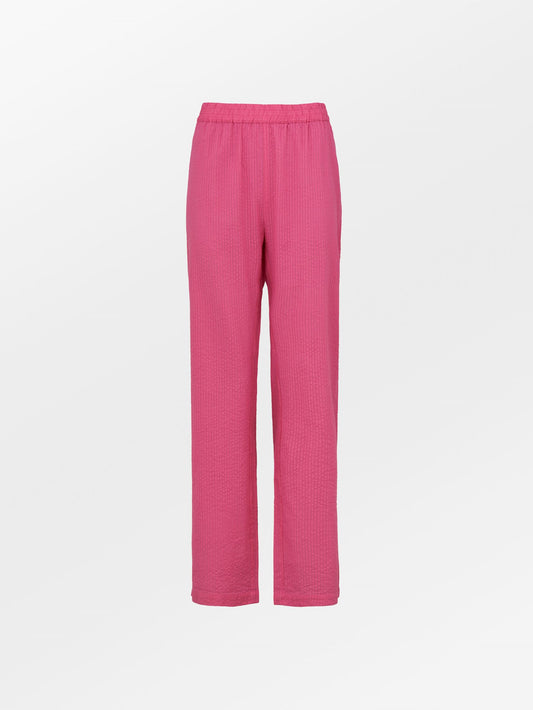 Becksöndergaard, Seersucker Pants - Hot Pink, archive, homewear, sale, homewear, sale, archive