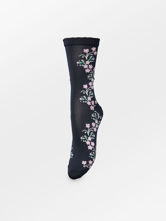 Becksöndergaard, Bloom Visca Sock - Naval Academy Blue, sale, sale