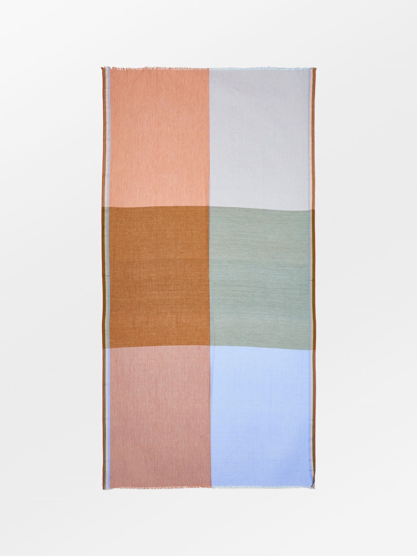 Kikke Cowea Scarf - Brown OneSize - Becksöndergaard