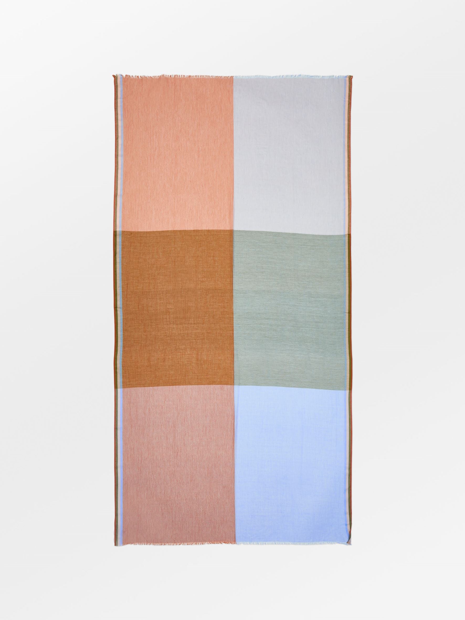 Kikke Cowea Scarf - Brown OneSize - Becksöndergaard