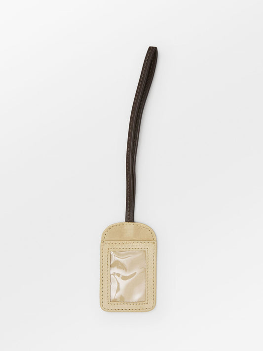 Becksöndergaard, Suede Travel Tag - Moonstone Yellow, bags, bags
