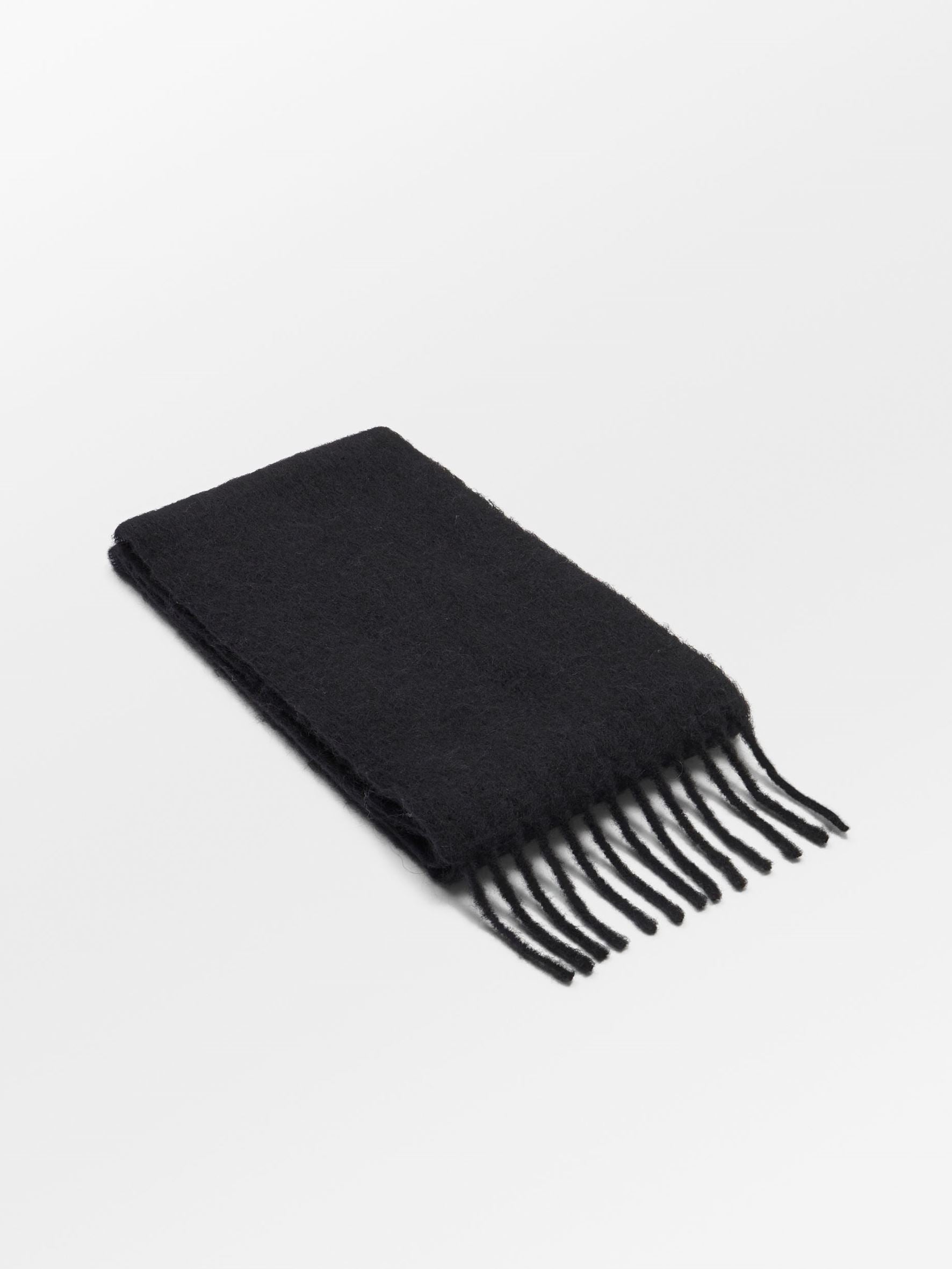 Becksöndergaard, Solid Yuta Scarf - Black, archive, archive, sale, sale, gifts, black week, black week