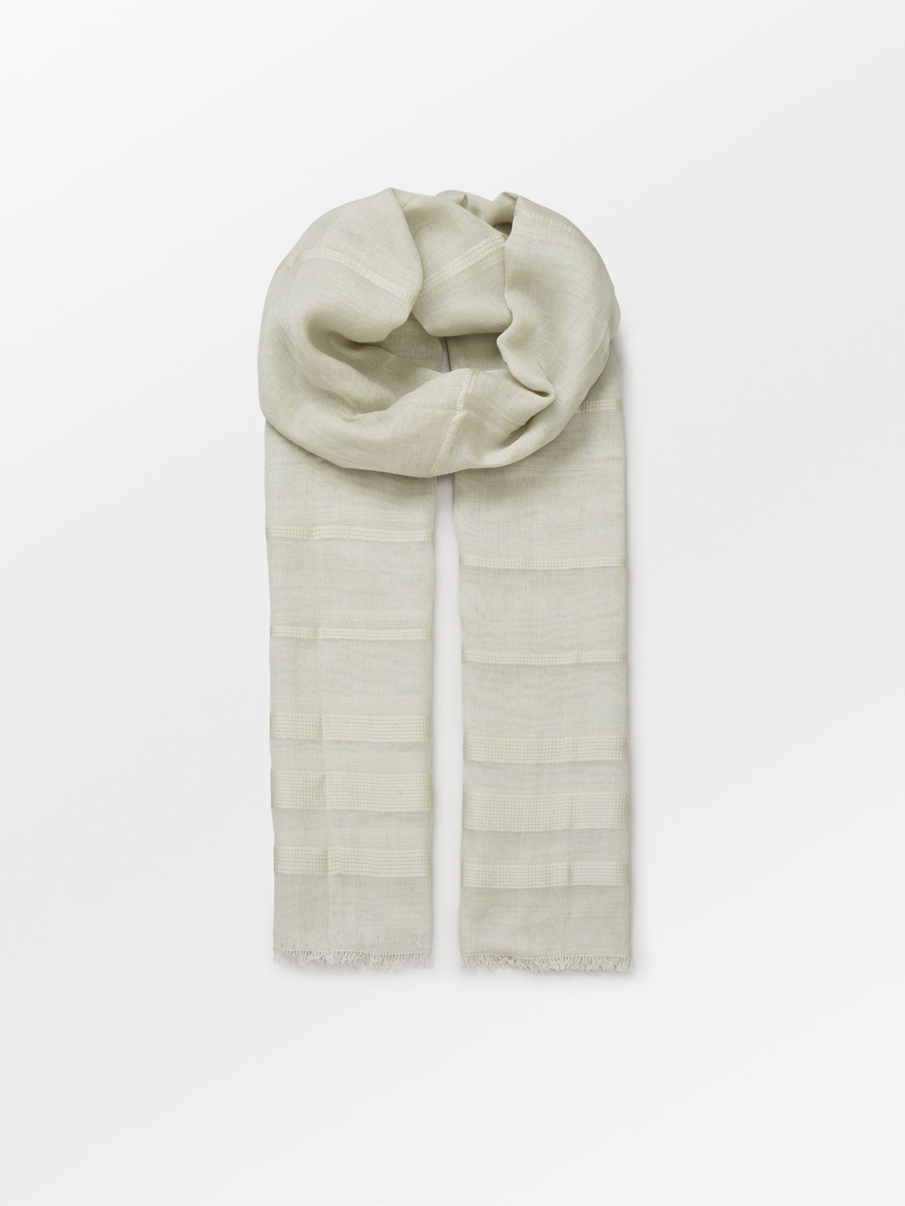 Becksöndergaard, Milena Cowo Scarf - Pumice Stone, scarves, scarves, sale, sale, scarves, black week, black week