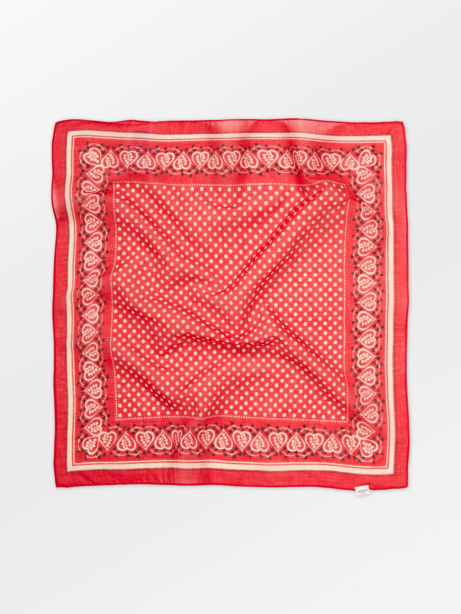 Becksöndergaard, Hearty Cotta Scarf - Adrenaline Red, scarves, scarves, scarves, scarves, scarves, gifts, black week, black week
