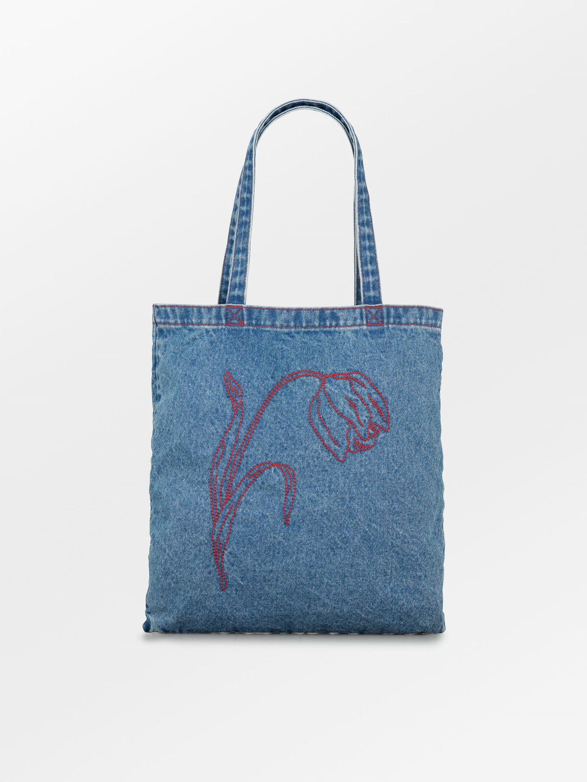 Tulipa Denima Tote Bag OneSize - Becksöndergaard