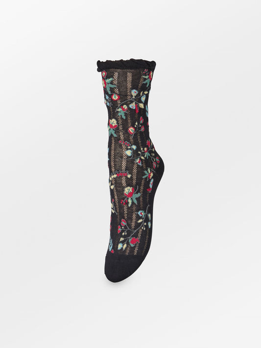 Becksöndergaard, Fairygard Cotta Sock - Black, socks, sale, sale, socks, black week, black week