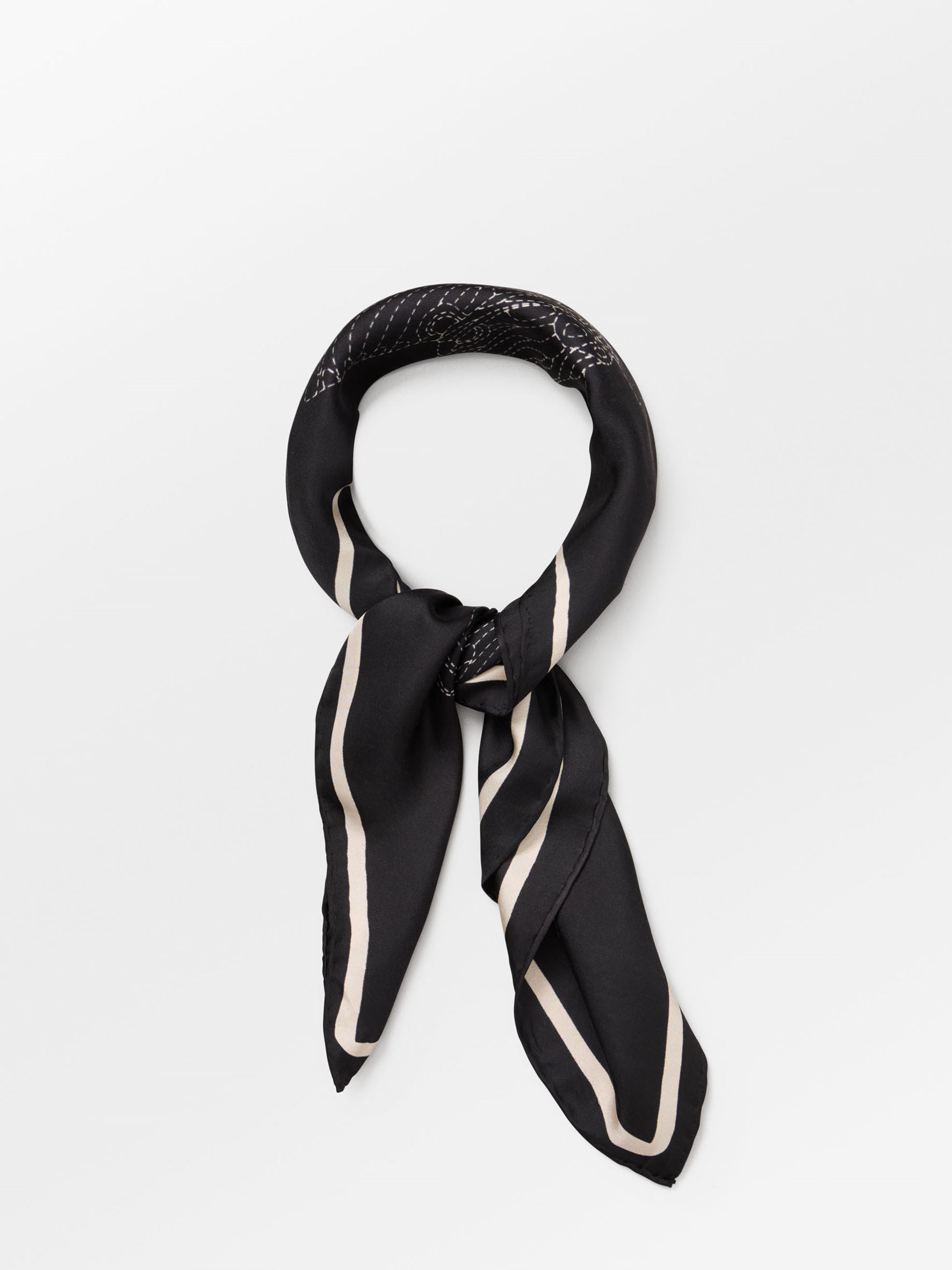 Becksöndergaard, Tinea Sia Scarf - Black, scarves, scarves, scarves, scarves