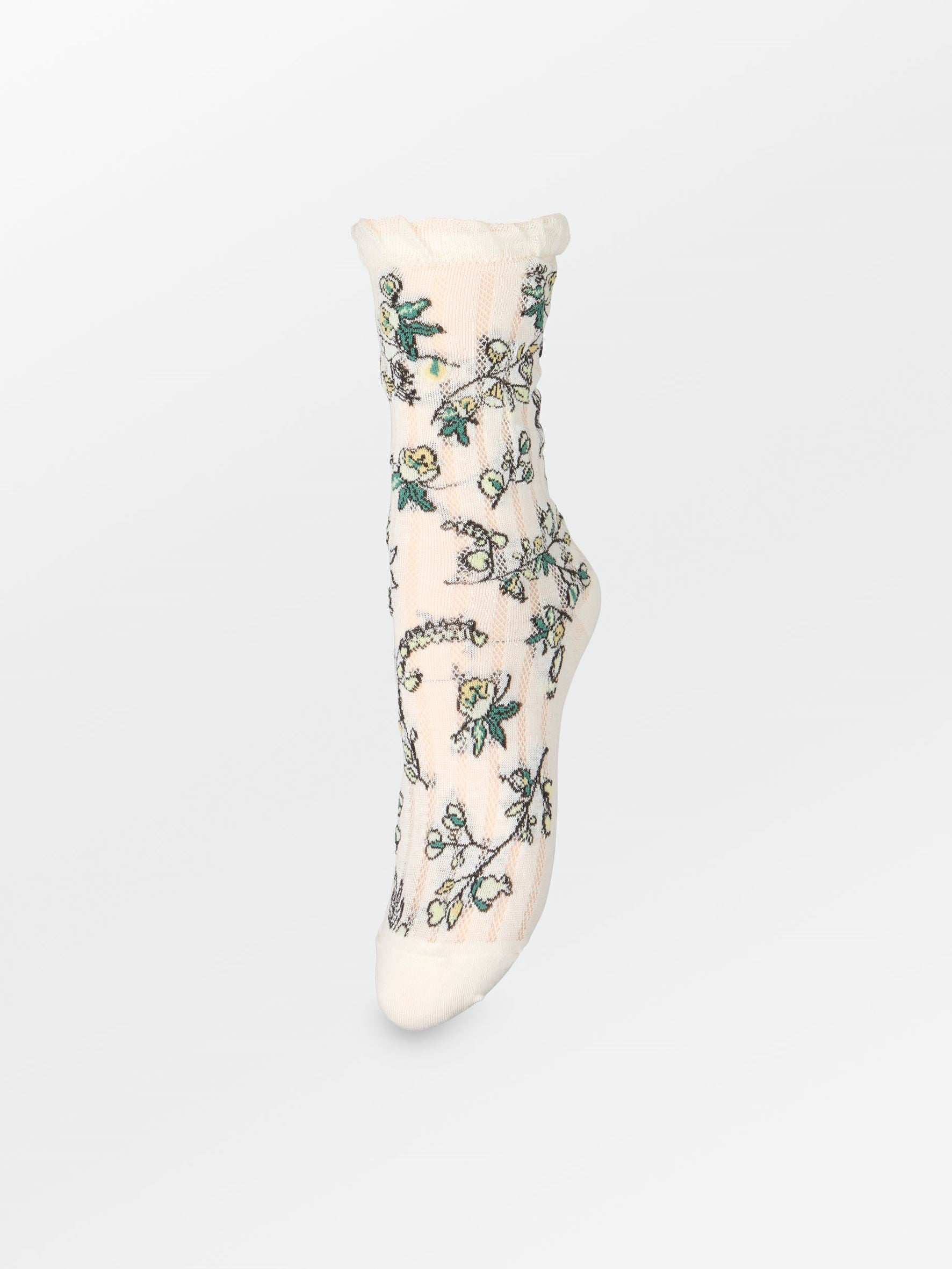 Becksöndergaard, Fairygard Cotta Sock - Birch White, socks, archive, archive, socks, black week, black week