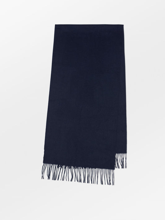 Crystal Edition Wool Scarf - Dark blue OneSize   - Becksöndergaard