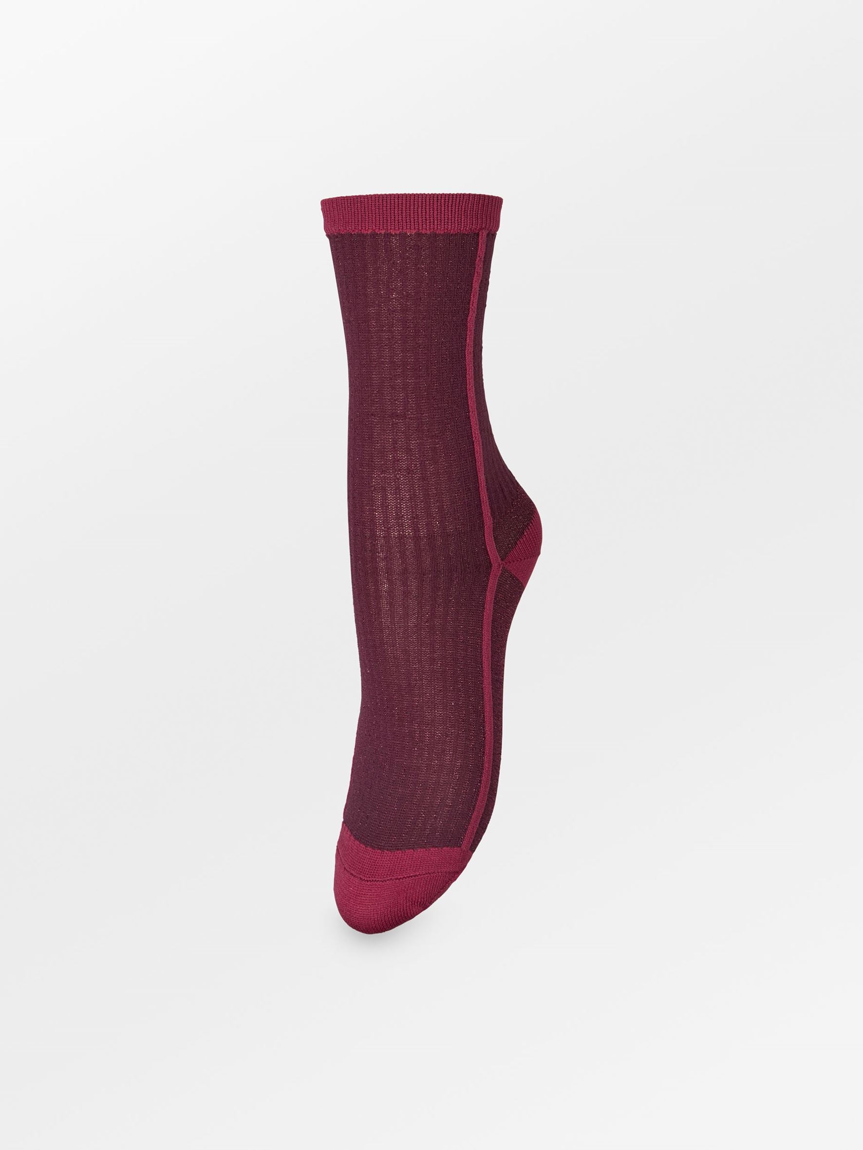 Stripy Glitter Sock Socks - Becksöndergaard