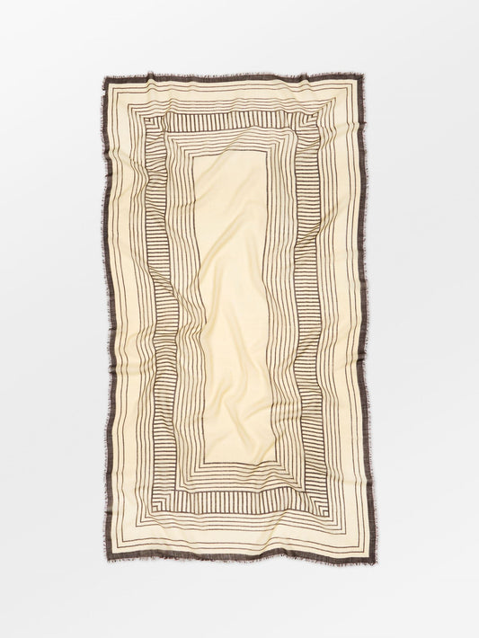 Becksöndergaard, Anniea Woo Scarf - Chocolate Brown, scarves, scarves, sale, sale