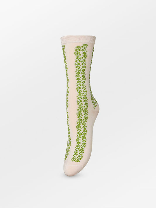 Teila Visca Sock - Green Socks - Becksöndergaard