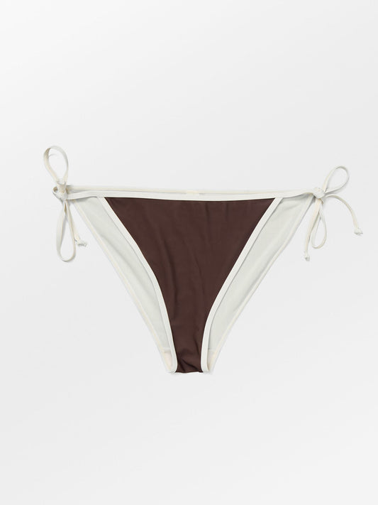Becksöndergaard, Contrast Baila Bikini Tanga - Hot Fudge Brown, swimwear, swimwear, noos, swimwear, swimwear, black week, black week, noos