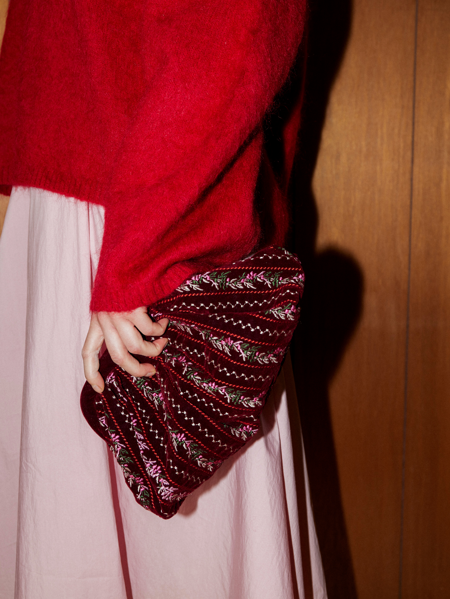 Ribbonia Velvet Bonita Bag OneSize - Becksöndergaard