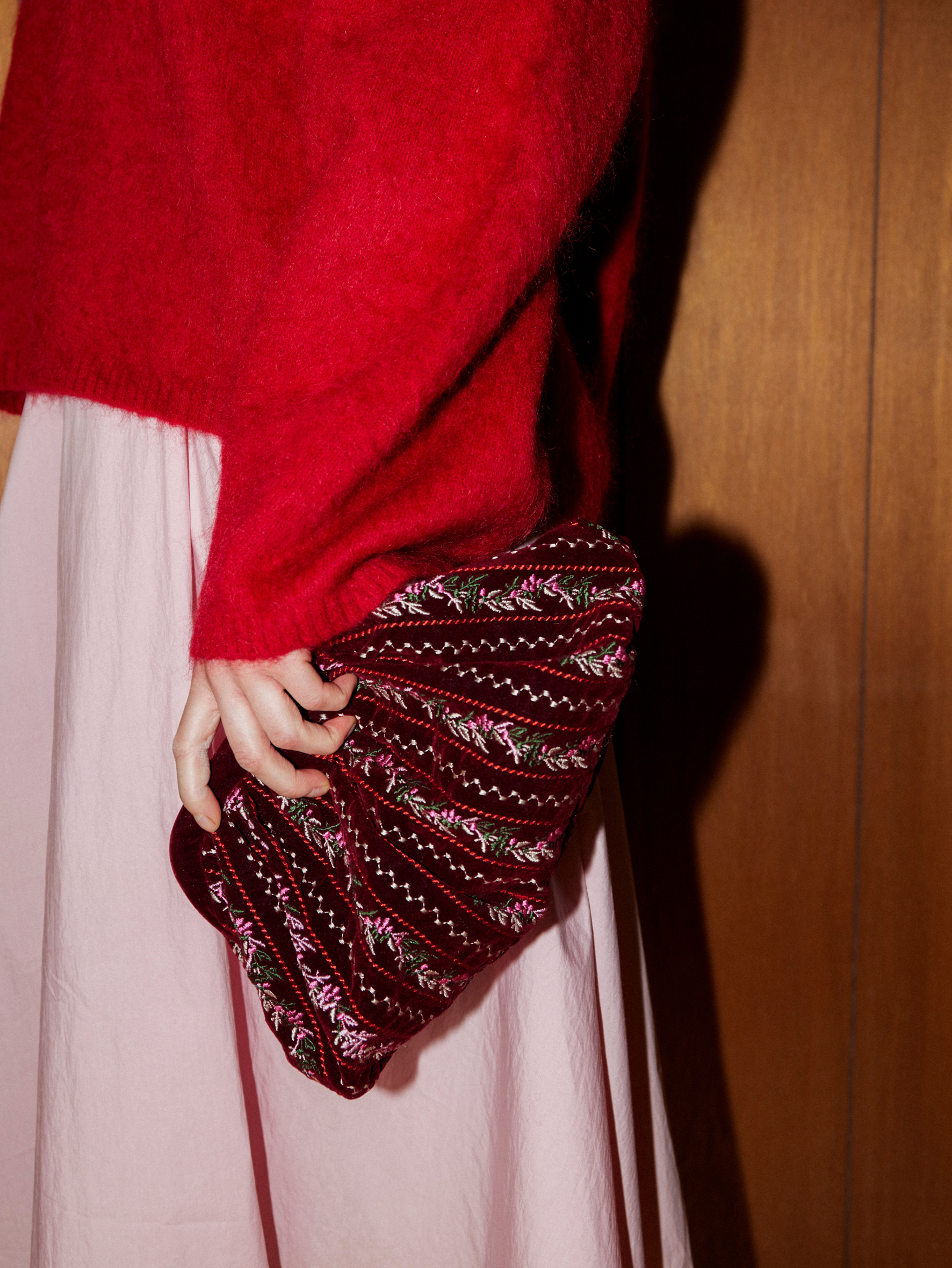 Ribbonia Velvet Bonita Bag OneSize - Becksöndergaard