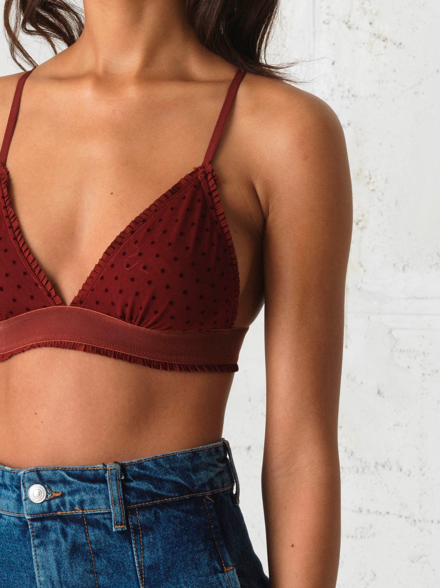 Tassie Soft Dot Bra Clothing - Becksöndergaard