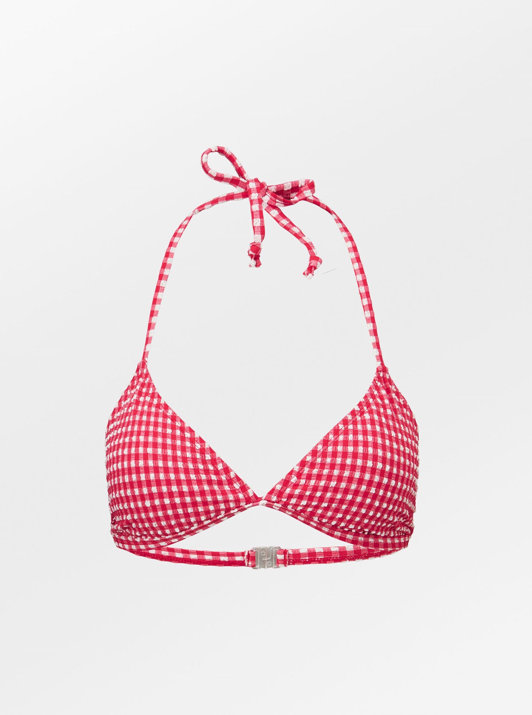Seersucker Estee Bikini Top Clothing - Becksöndergaard