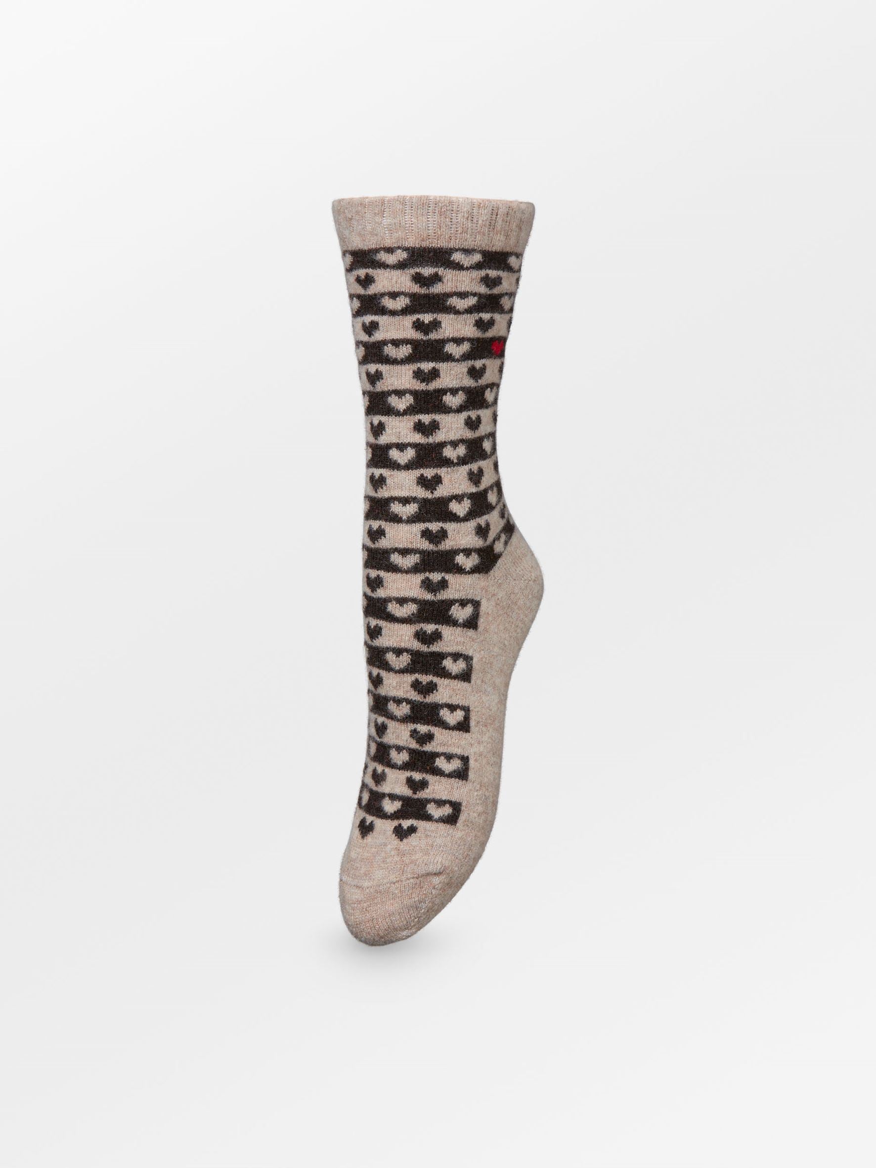 Heart Wola Sock OneSize - Becksöndergaard
