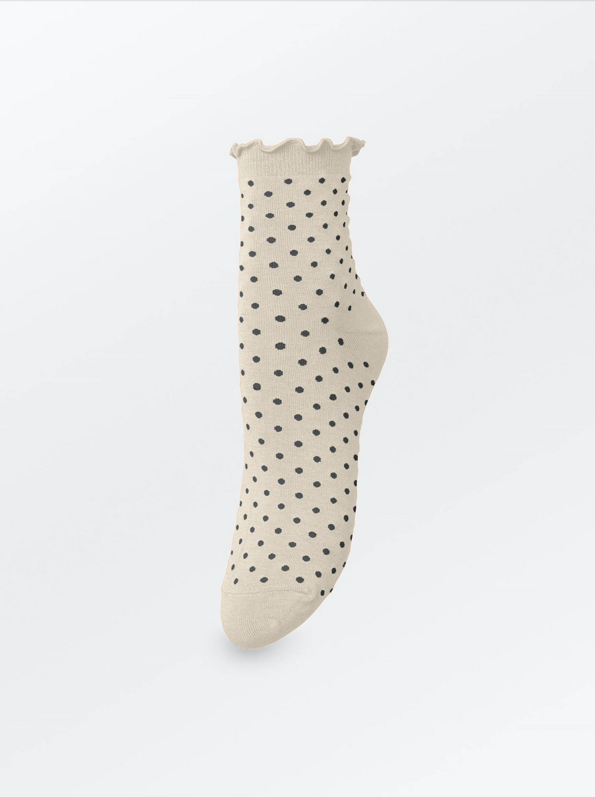 Dotted Frilla Short Sock Socks - Becksöndergaard