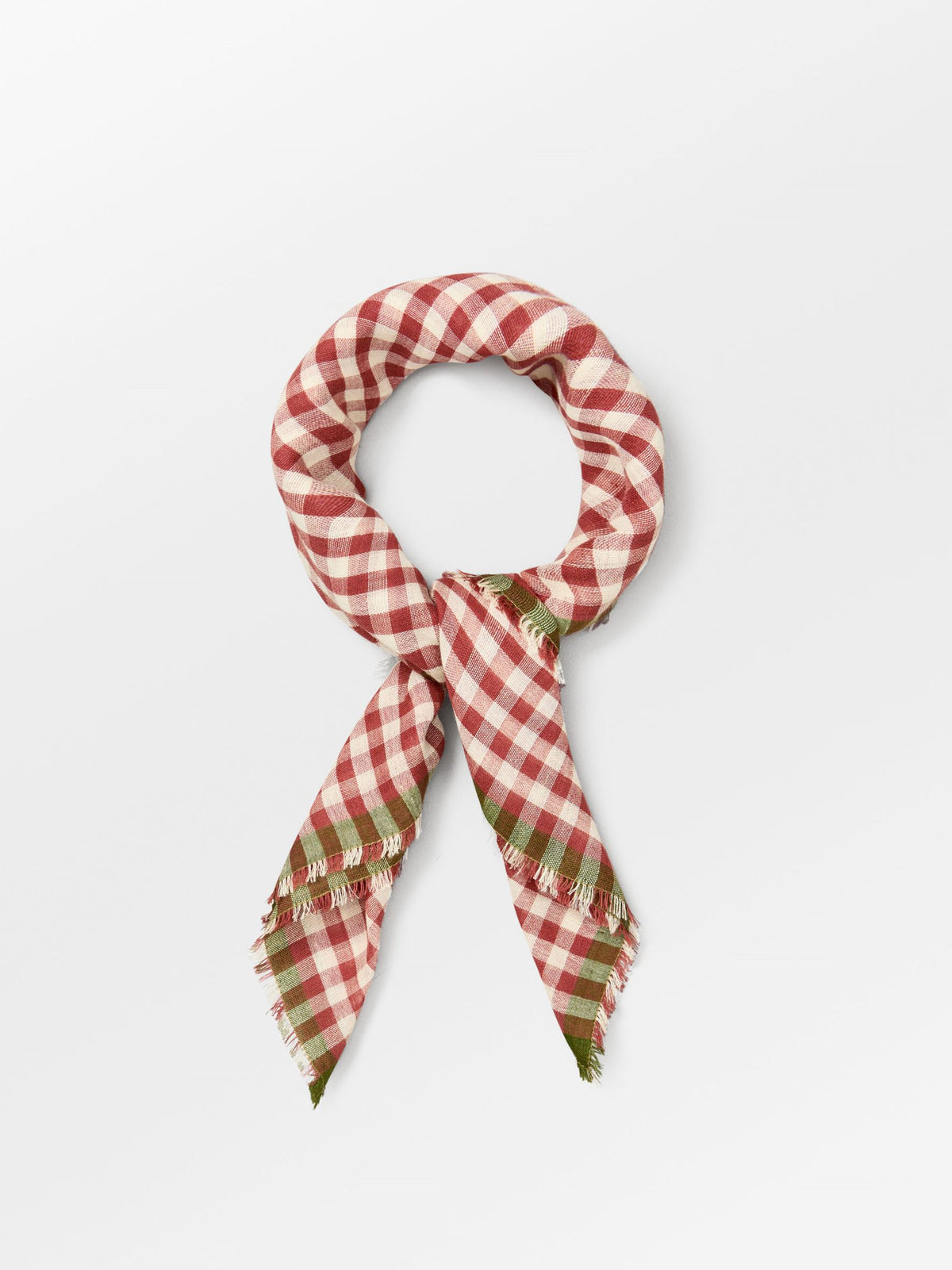 Gingham Cowea Scarf OneSize - Becksöndergaard