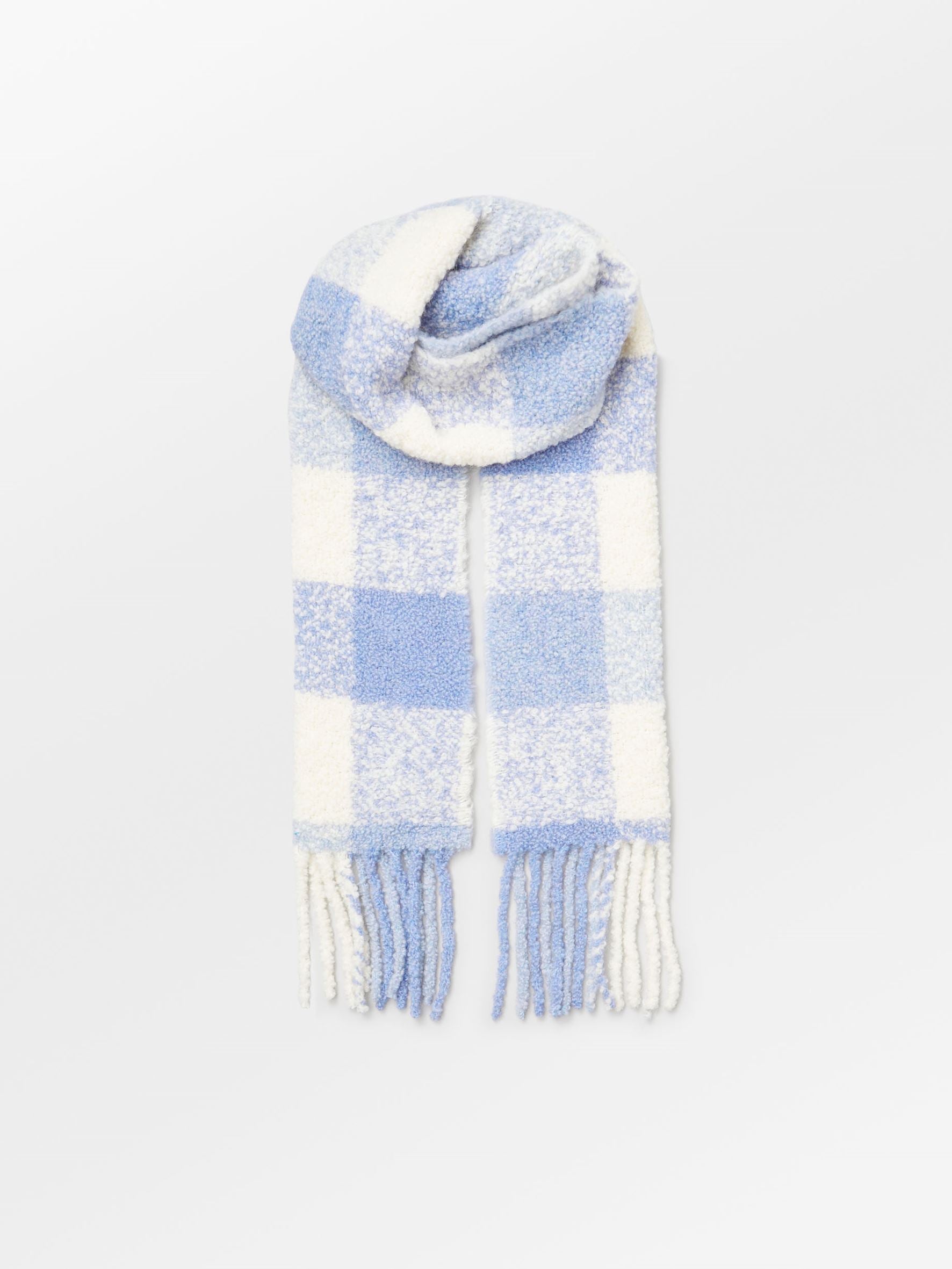 Check Teddy Scarf OneSize - Becksöndergaard