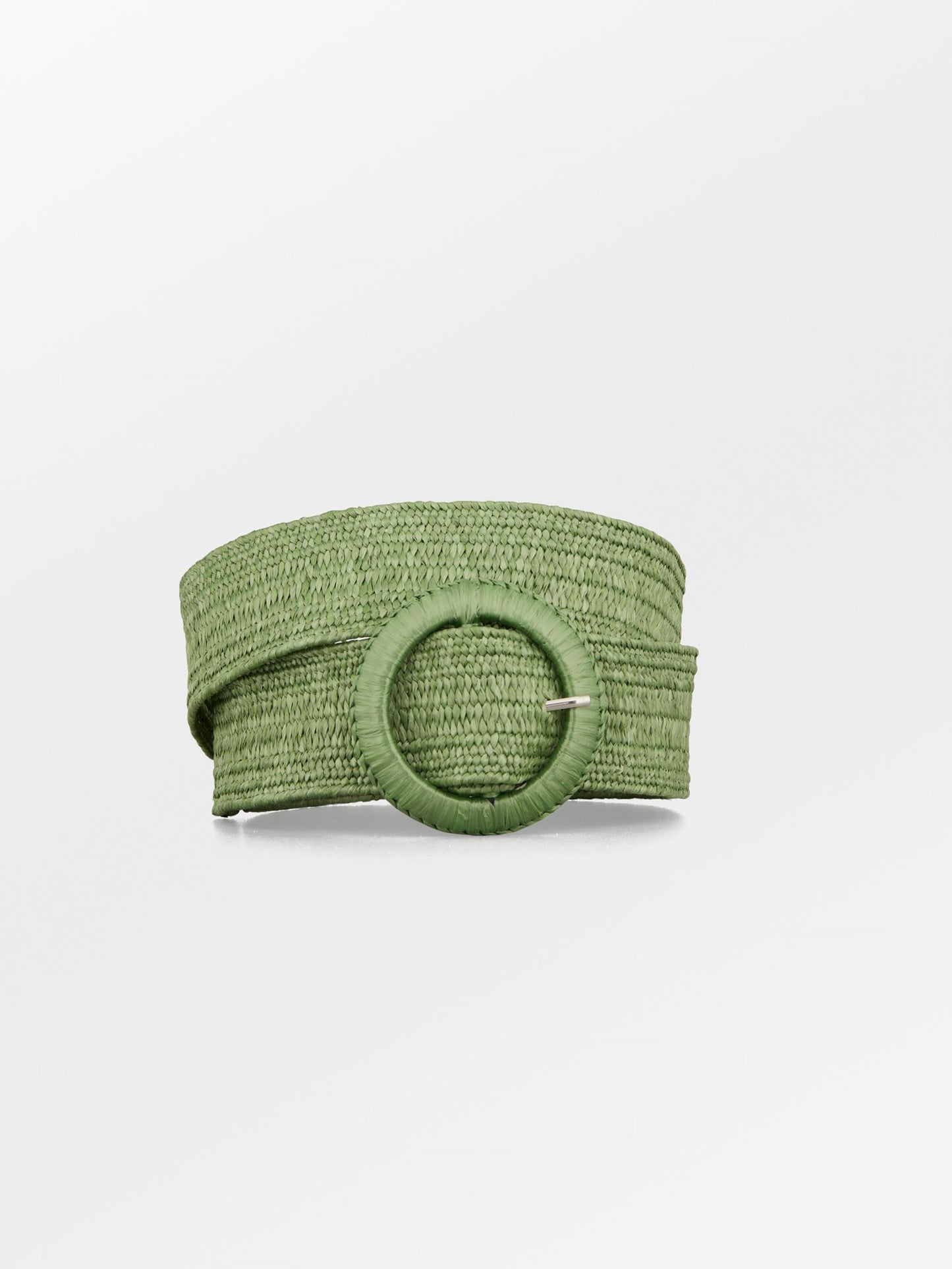 Becksöndergaard, Wide Zia Belt - Banana Palm Green, accessories, accessories
