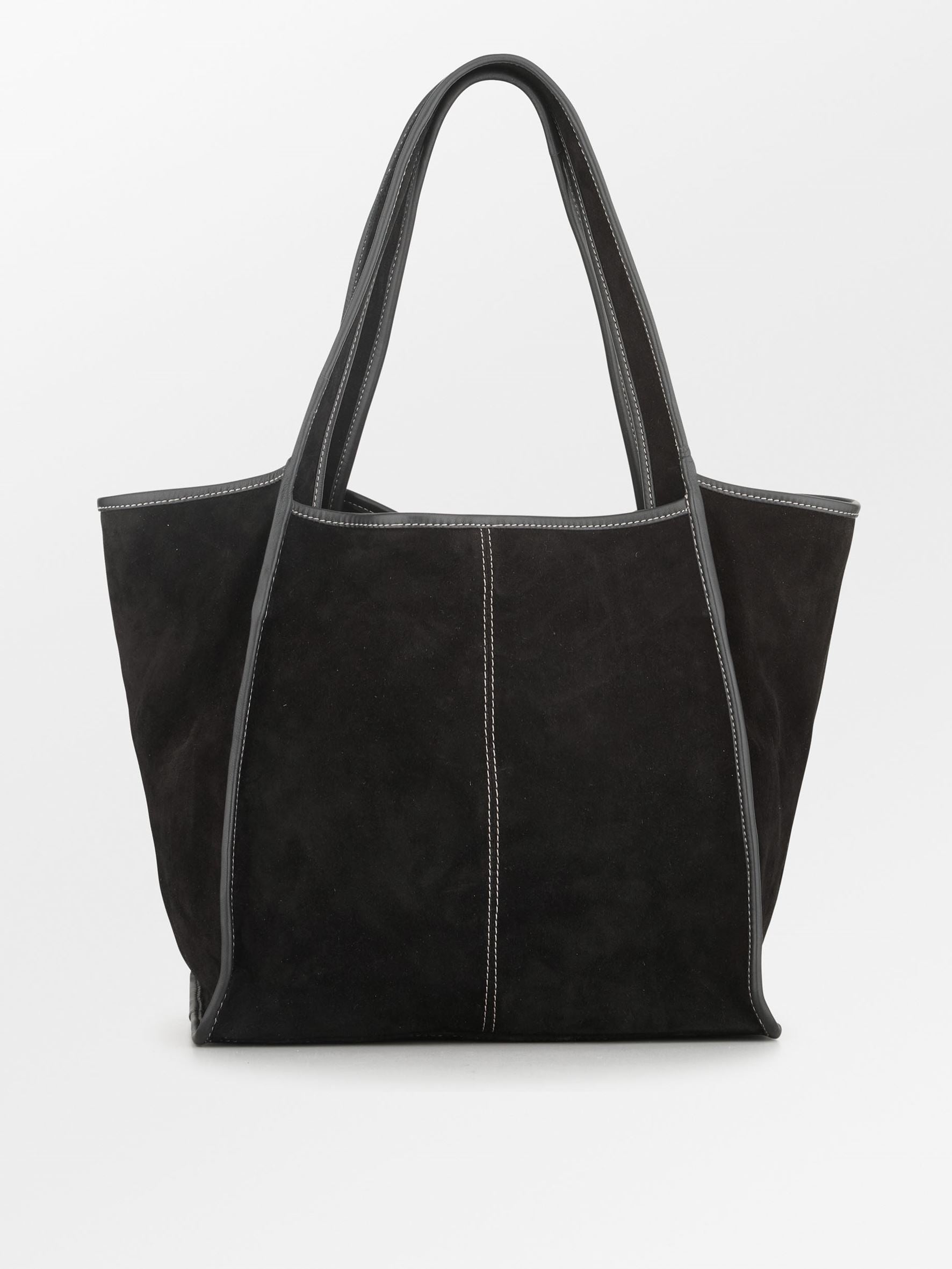 Becksöndergaard, Suede Laurel Bag - Black, bags, bags, bags, sale, sale, bags, bags, bags, black week, black week