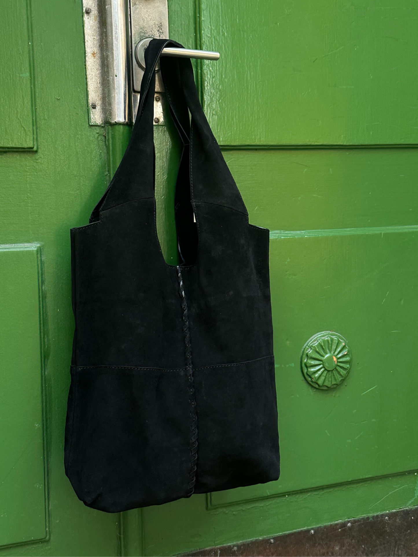 Suede Demi Bag Black OneSize - Becksöndergaard