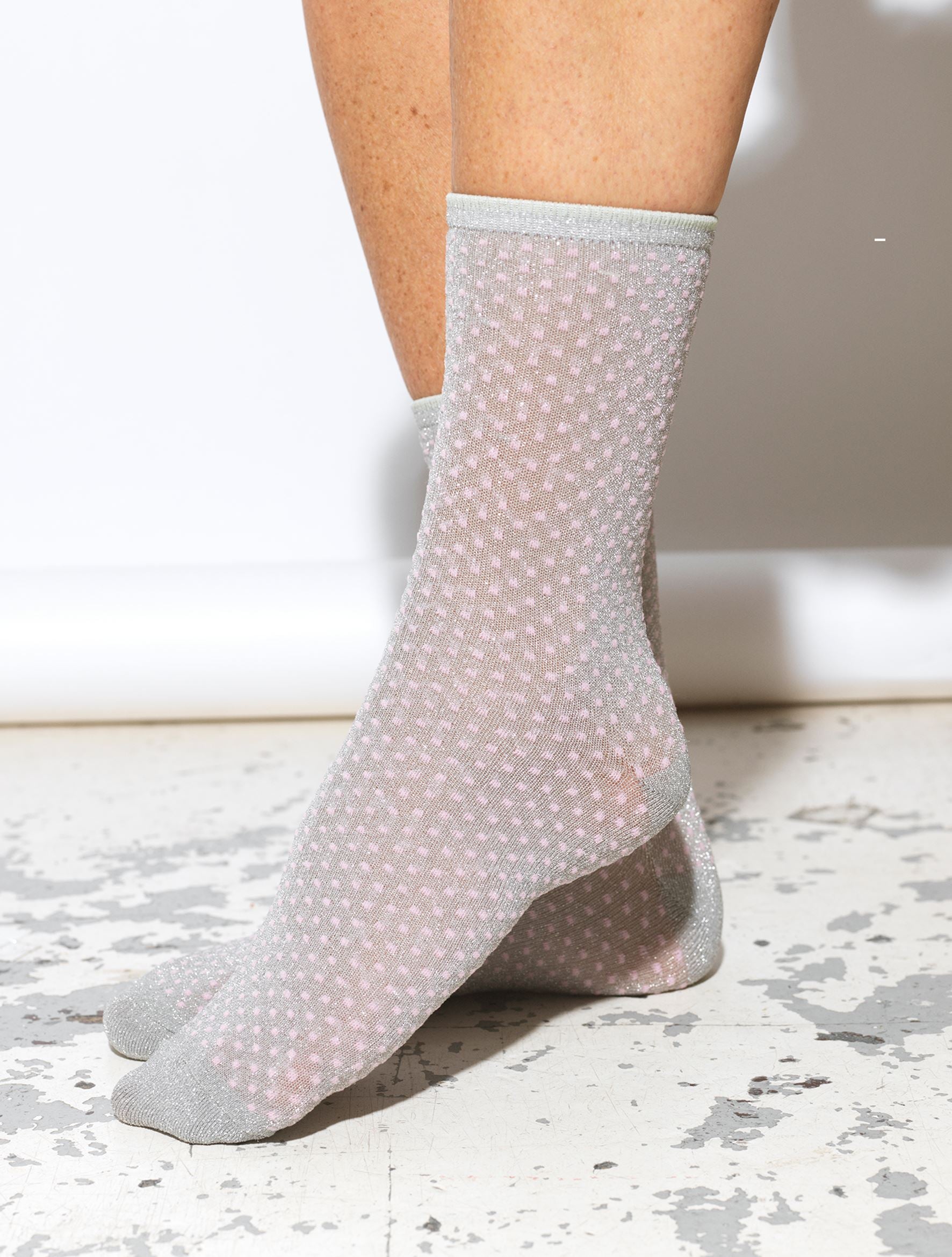 Dina Solid Socks   - Becksöndergaard