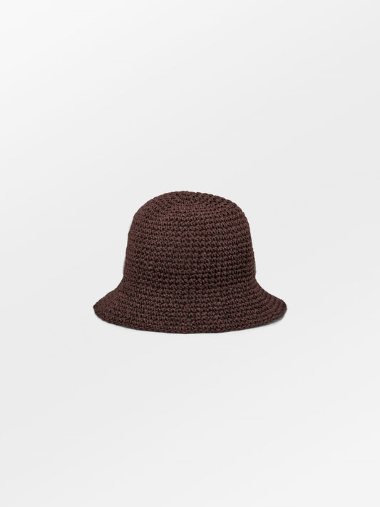 Solid Saverina Straw Hat Clothing - Becksöndergaard