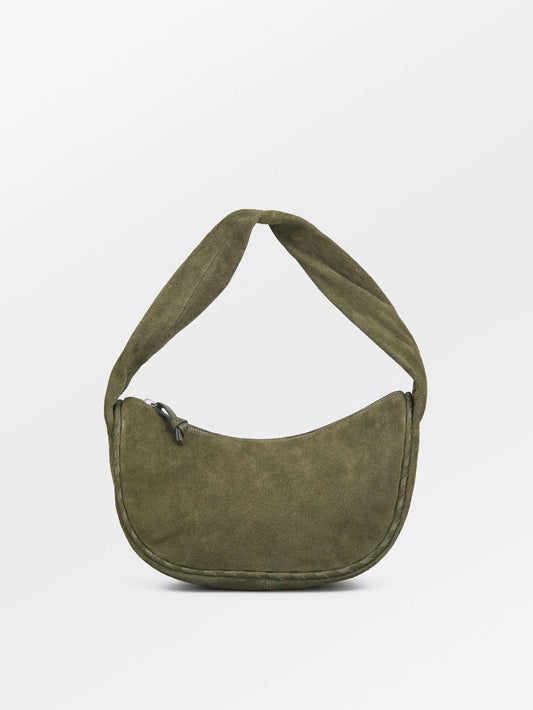 Suede Veg Talia Bag - Army OneSize - Becksöndergaard