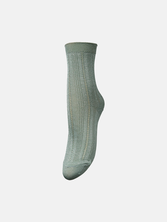 Glitter Drake Sock - Green Socks   - Becksöndergaard