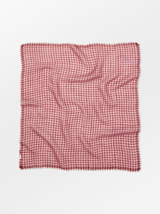 Gingham Wica Scarf OneSize - Becksöndergaard