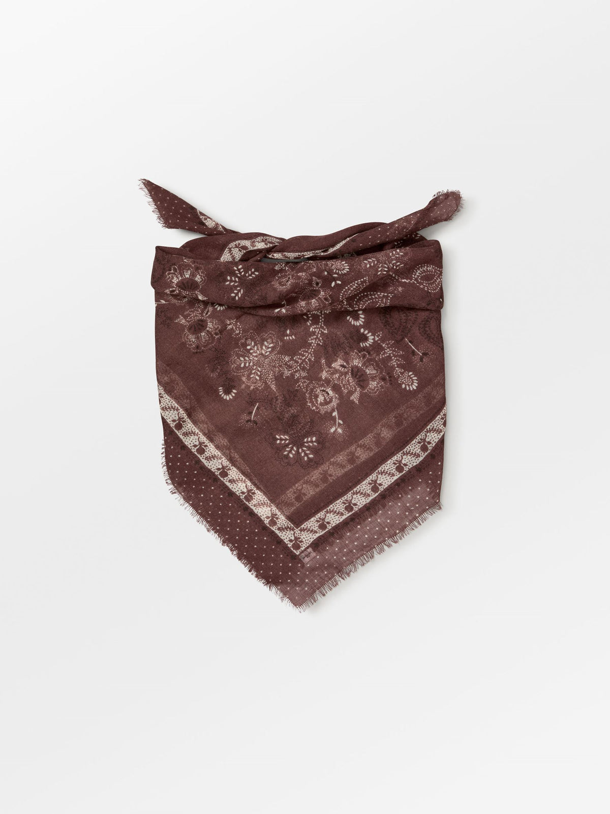 Dotted Flora Woo Scarf OneSize - Becksöndergaard
