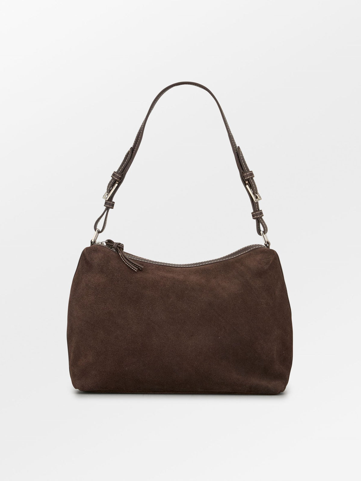 Becksöndergaard, Suede Ginni Medi Bag - Hot Fudge Brown, bags, bags, bags