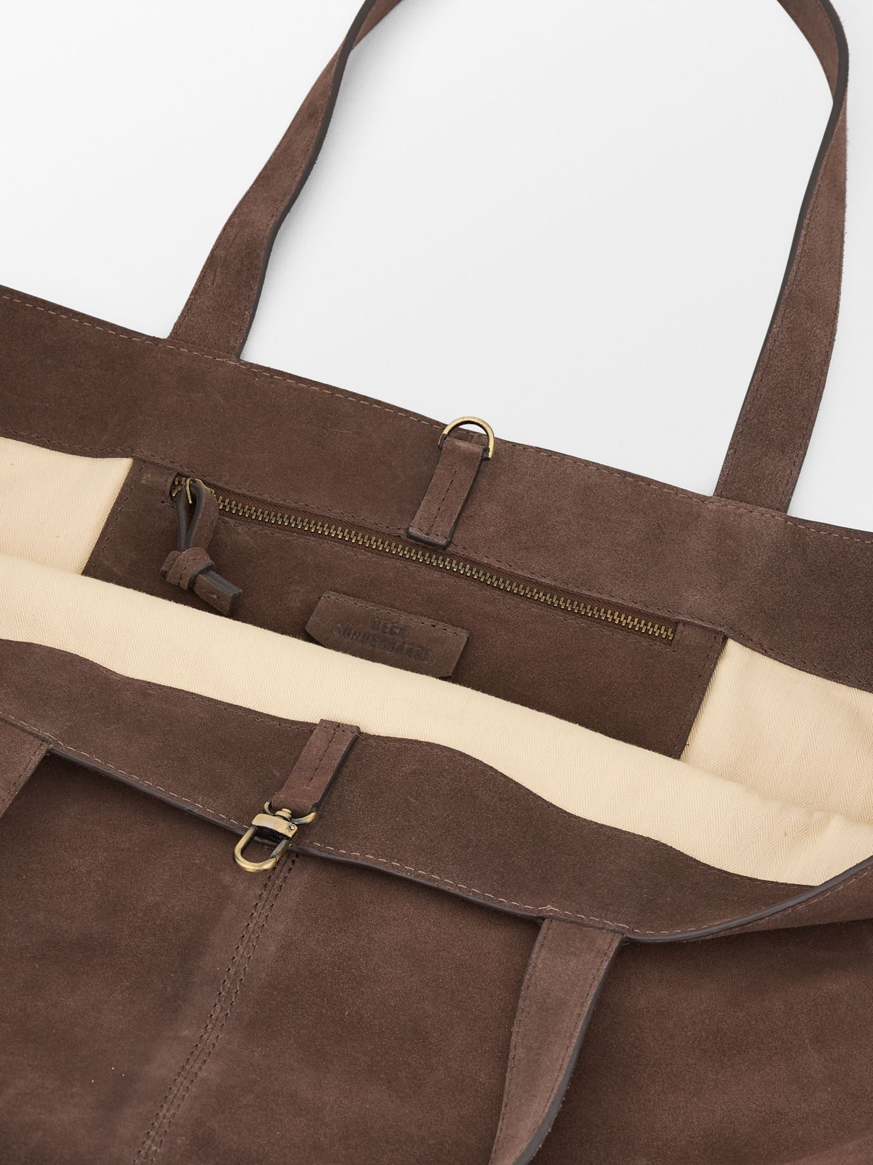 Suede Aubrey Bag OneSize - Becksöndergaard