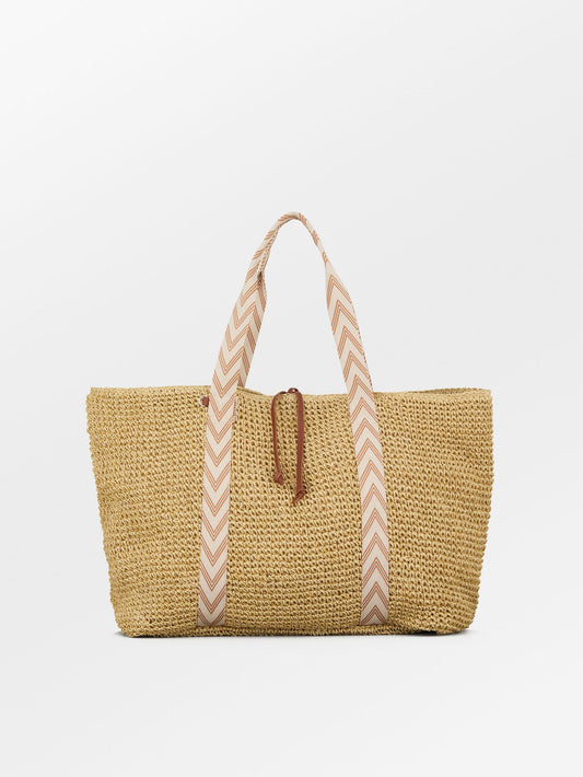 Paper Straw Pheobe Bag OneSize - Becksöndergaard