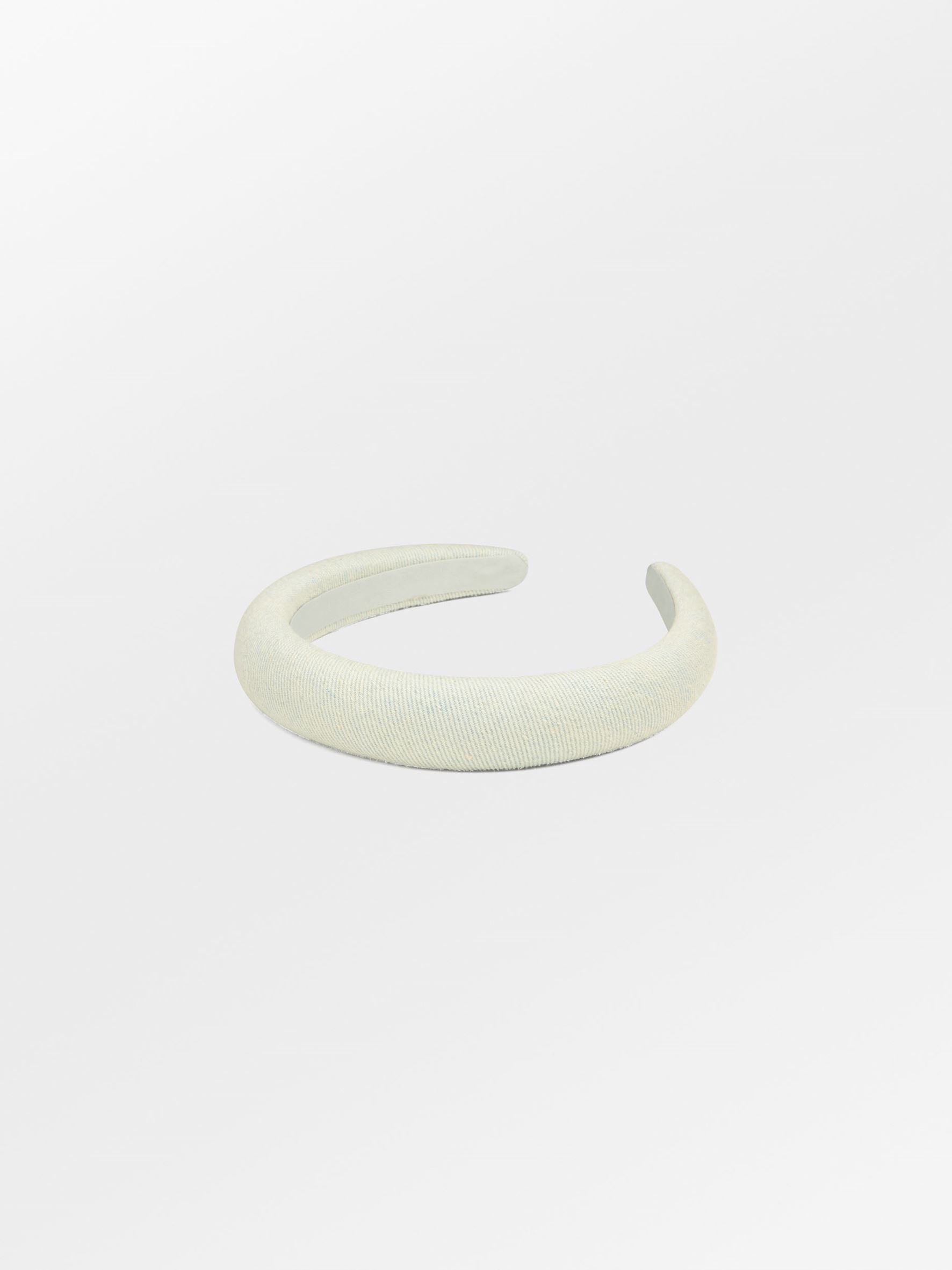 Becksöndergaard, Washed Denima Midi Hairbrace - Bleached Denim, accessories, archive, archive, accessories, black week, black week