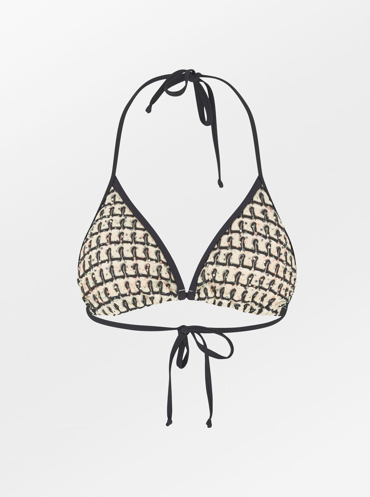 Beaded Luma Bel Bikini Top Clothing - Becksöndergaard