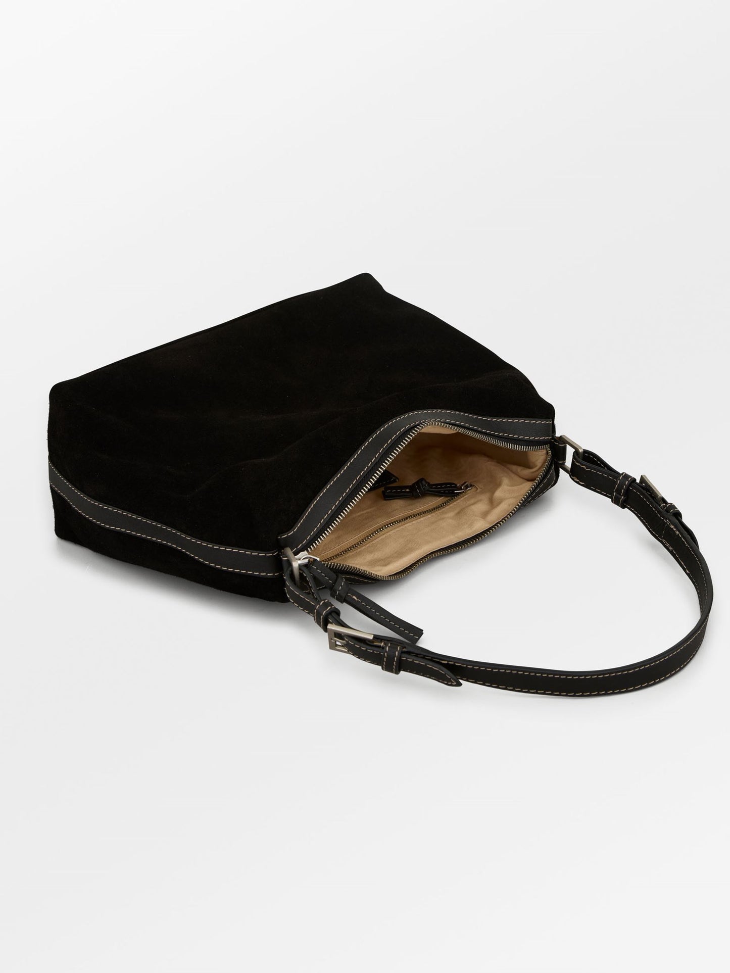 Suede Ginni Medium Bag OneSize - Becksöndergaard