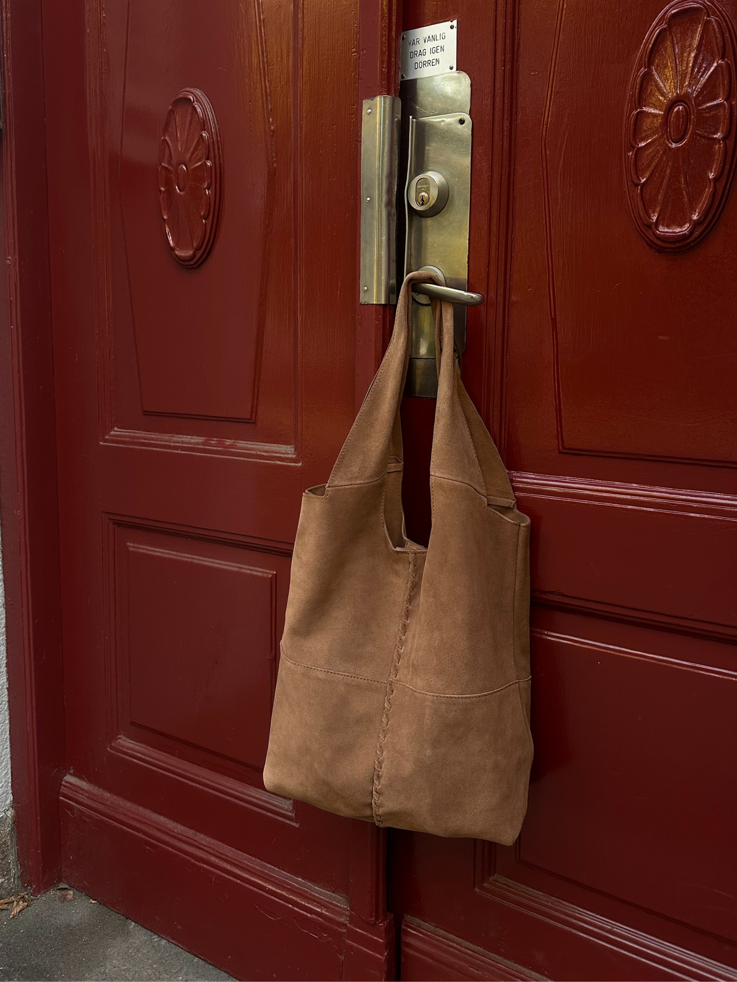 Suede Demi Bag Black OneSize - Becksöndergaard