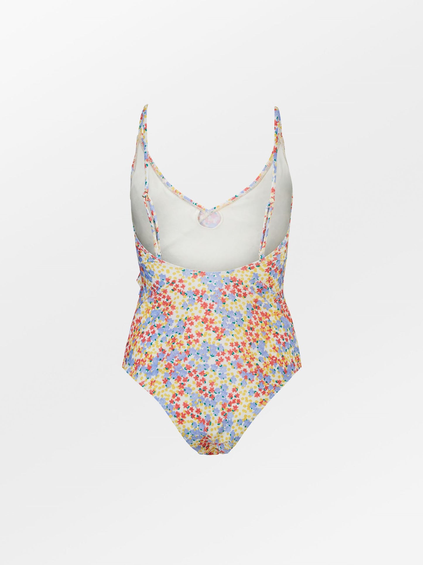 Oline Bly Frill Swimsuit Clothing - Becksöndergaard