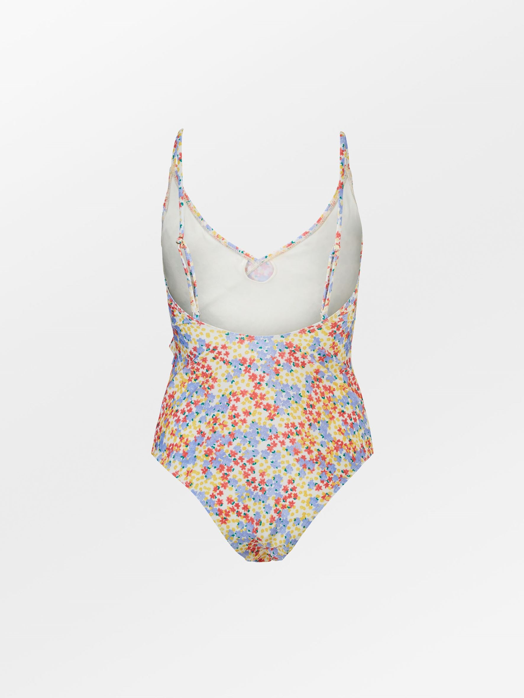Oline Bly Frill Swimsuit Clothing - Becksöndergaard
