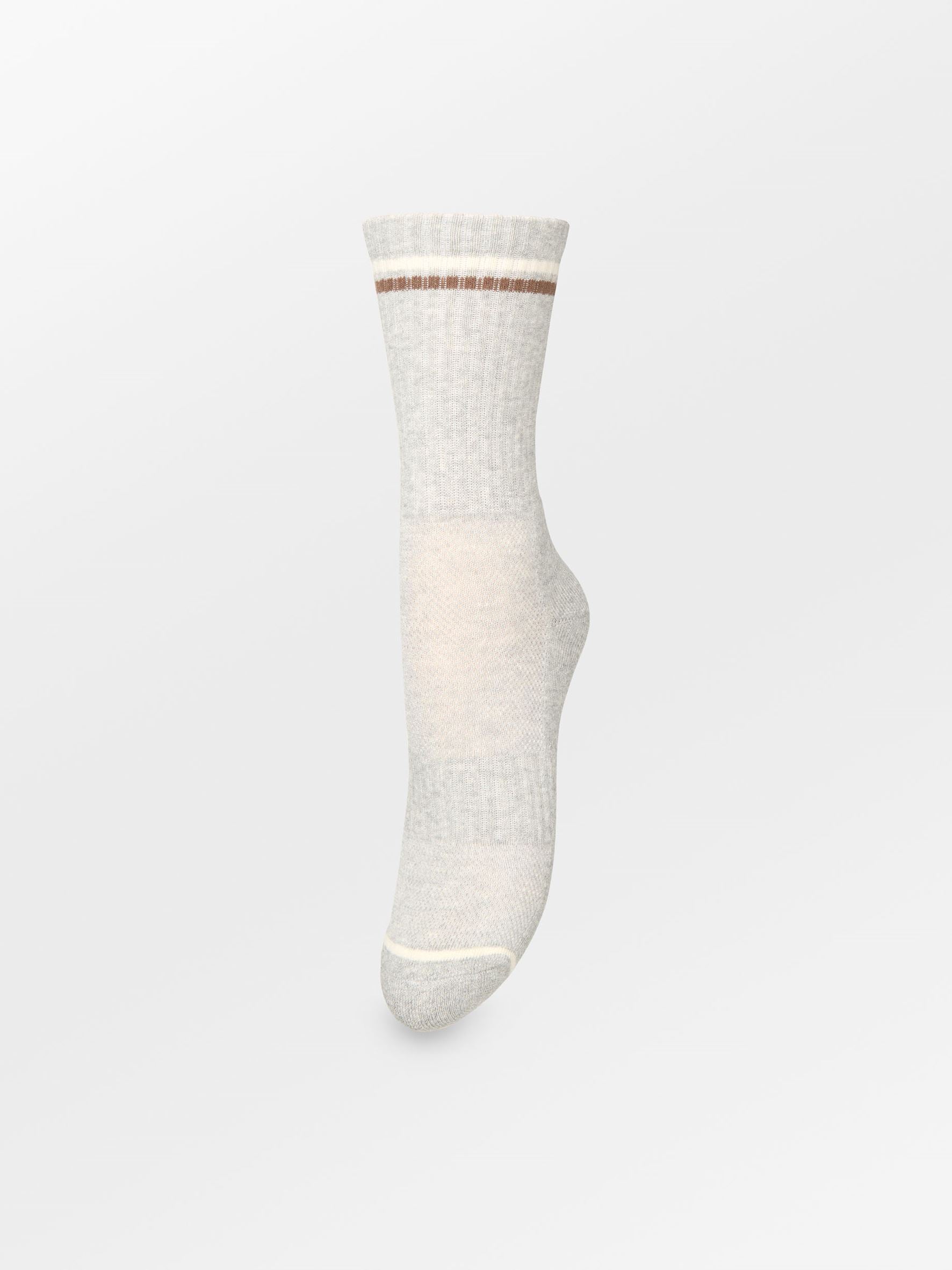 Becksöndergaard, Sporty Cotta Sock - Light Grey Melange, socks, sale, sale, socks, black week, black week