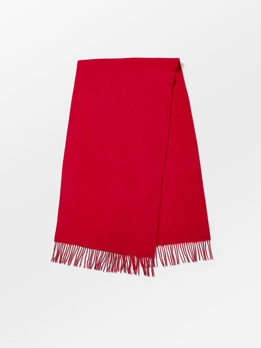 Crystal Edition Wool Scarf - Red OneSize   - Becksöndergaard